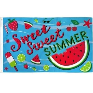 Sweet Summer large flag
